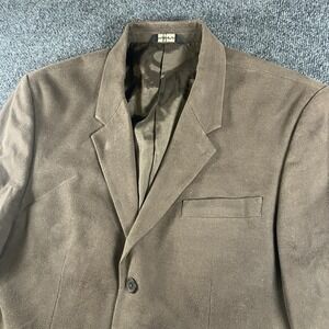 Structure Brown 3 Button Sport Coat‎ 44S Cotton Blazer Vintage Classic Jacket